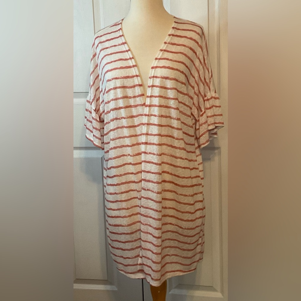 7th Ray Kimono Open Front Cardigan Beach Coverup Medium